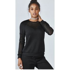 💙4/$20 Fabletics Tilly Neoprene Sweatshirt Size S